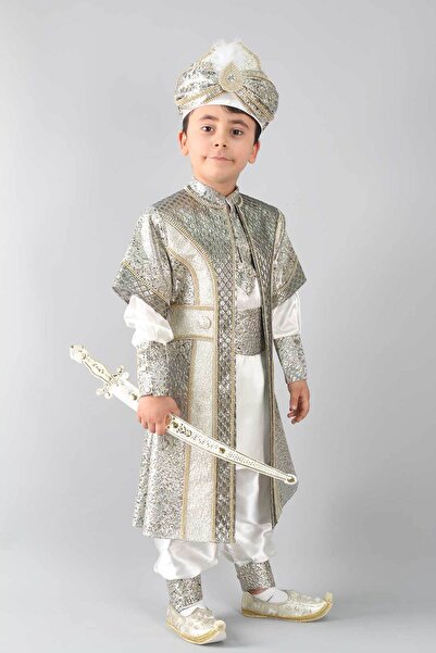Osmanlı Sünnet Kıyafetleri Osmanlı Renkli Şehzade Sünnet Takımı