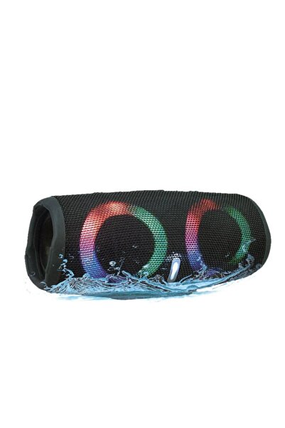 qasul RGB Led Işıklı Suya Dayanıklı Yükses Kaliteli Radyo Usb Aux Sd Kart Gir...