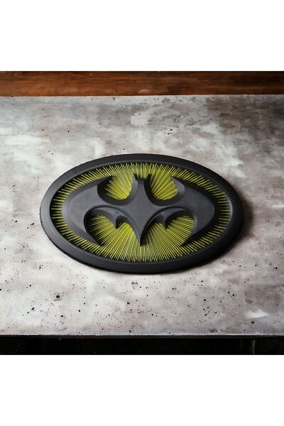 Miki & Miki Batman Wall Ornament - Light and Stylish for Children