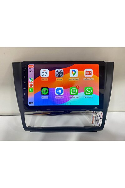 navicars BMW E87 1 SERİSİ UYUMLU ANDROİD CARPLAY MULTİMEDYA 4 RAM 64 HAF. QLE...