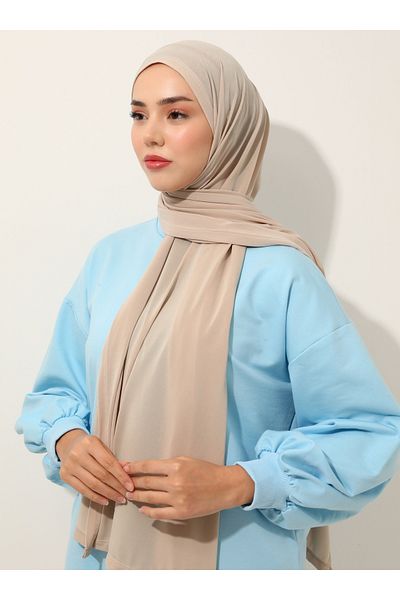 Tuva Beige Sandy Jersey Shawl - Canvas