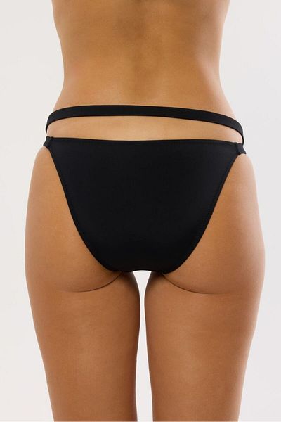 AYYILDIZ 63066 Model Black Bikini Bottom