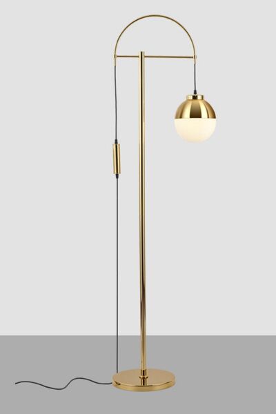 Vinner LMD-FR06 Brass Gold Kaplama Metal Lambader