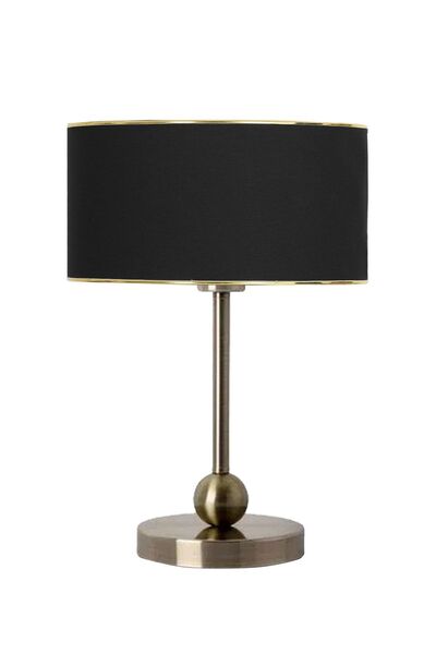 Vinner Sphere Eskitme Kaplama Metal Abajur - Gold Siyah