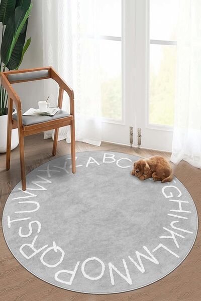 West Home سجادة مطبخ مستديرة قابلة للغسل بطباعة رقمية ومضادة للانزلاق ومقاومة...