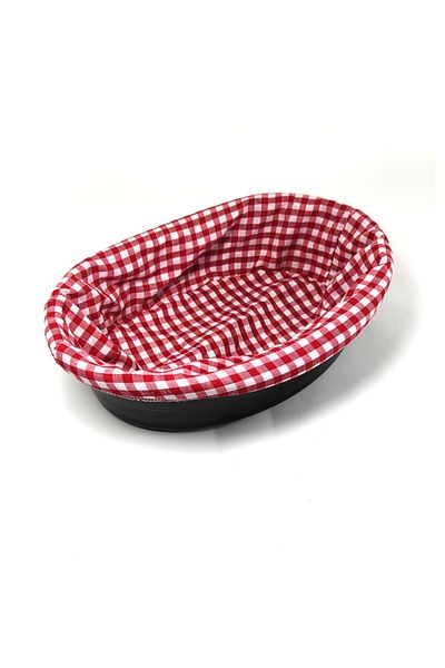 gastromarka سلة الخبز سلة الخبز مع القماش البلاستيكي
