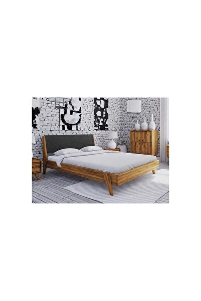 zerkaconcept Şehzade Ithal Ladin Masif Ahşap Başlıklı Karyola 120*200