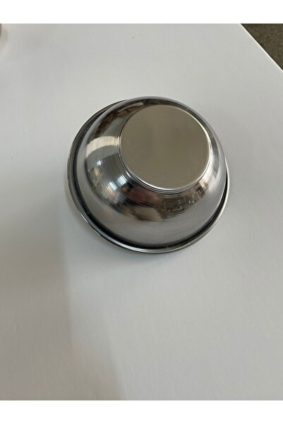 BAYDURSAN Stainless Steel Stone - Bowl, Thick and Bright 20 cm (No.7) Pack of 6