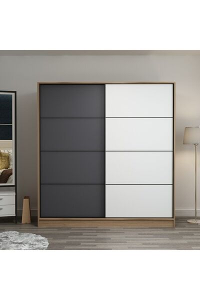 Minar Kale 2k Sürg.dlp 180cm Dore Antrasit Beyaz