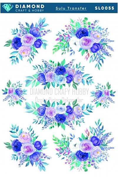 ehobici Diamond Craft 25x35 سم نقل مائي - SL055