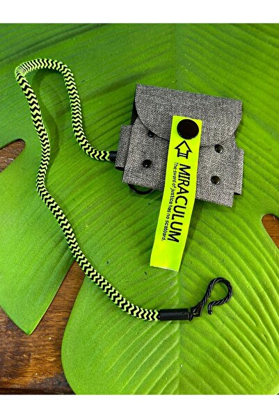 Gönülden Tasarım Πράσινη μίνι τσάντα ρούχων - 8XX8 CM, Αξεσουάρ με ζώνη