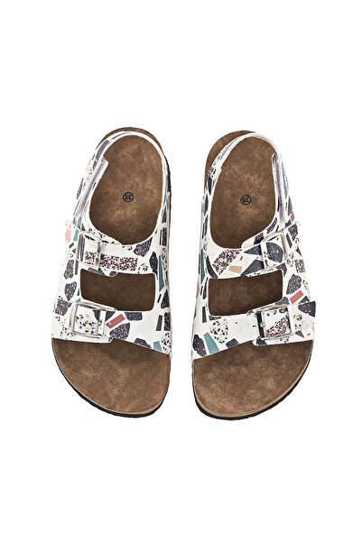 JustBow Цветни сандали с щампа унисекс