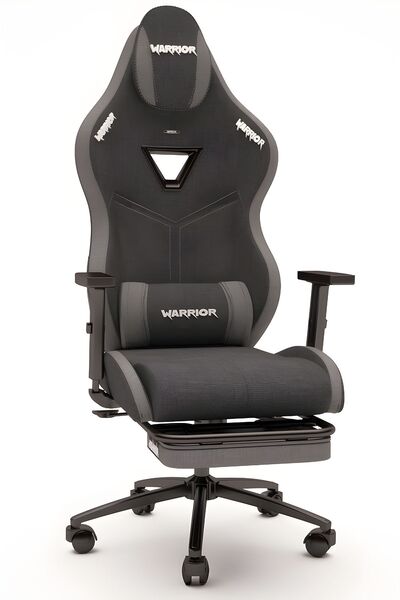 warrior Aragorn Kumaş Oyuncu Koltuğu - Fabric Gri - Ayak Uzatmalı Bilgisayar Sandalyesi - 1598b1301