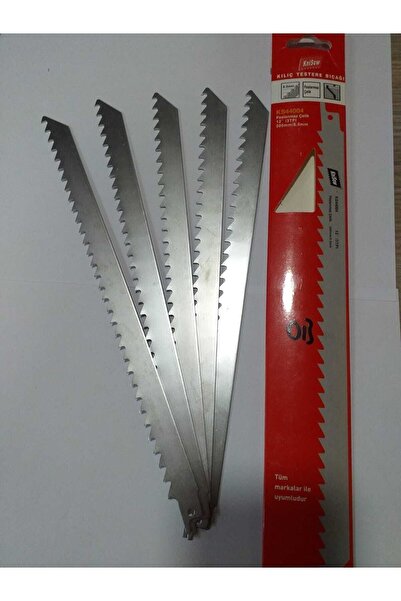 Knisaw 5'li Tilki Kuyruğu Testeresi Kemik Et Kesme Bıçağı 30cm