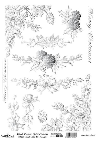 Cadence Magic Touch Rubon Sd011 Silver