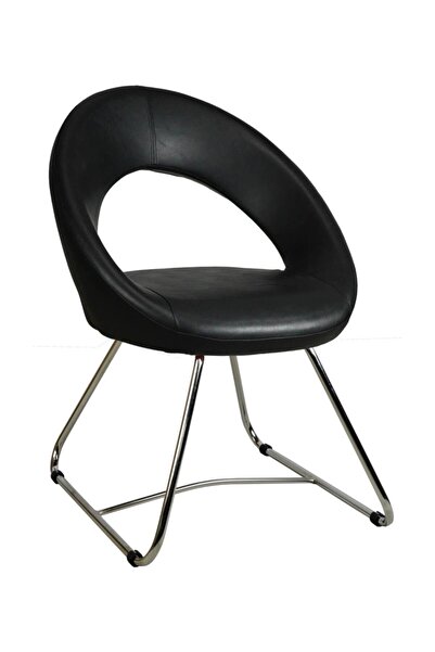 Bürocci Miranda Misafir Koltuğu Siyah