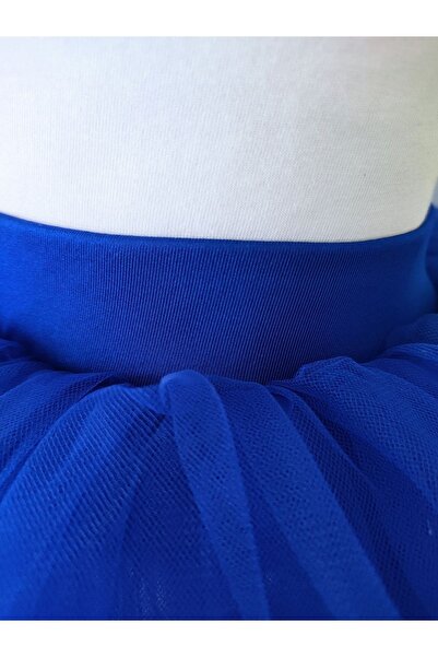 LULLY KİDS Дівчача спідниця Saks Blue Mini Ballet без підкладки для гімнастики 23 квітня