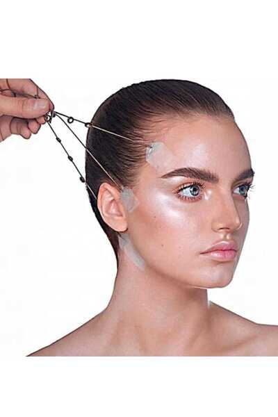 Genel Markalar 40 Adet Ipli Kaş Germe Bant Göz Boyun Germe Bandı Yüz Gerdirme...