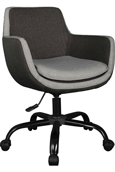 Bürocci Comfort Metal Ayaklı Çalışma Koltuğu- Gri Kumaş-2244t1110