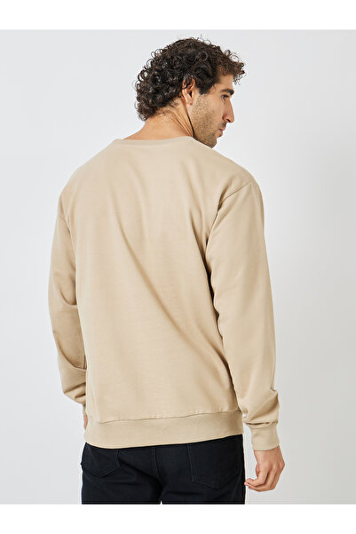 Styli Relaxed Fit Cotton Terry Sweatshirt