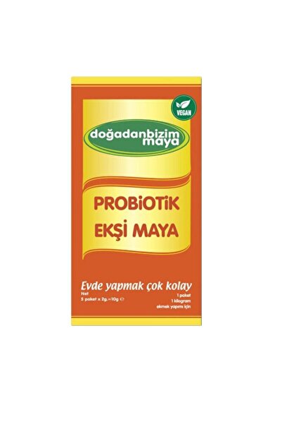 Doğadan Bizim Probiotik Ekşi Mayası 1 Kutu 5'li Paket