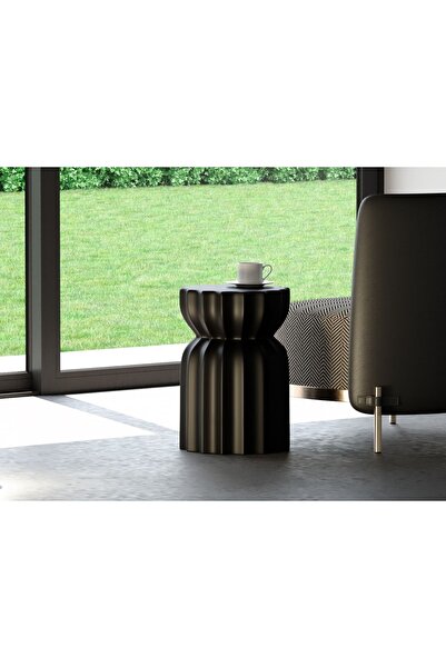 Echo Furniture Tonia Siyah Sehpa