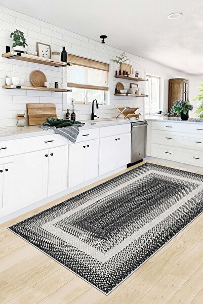 Confidence Home Makinede Yıkanabilir Kaymaz Taban Leke Tutmaz Modern Mutfak H...