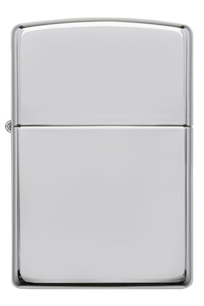 Ersoy Zippo Model Parlak Gümüş Benzinli Çakmak