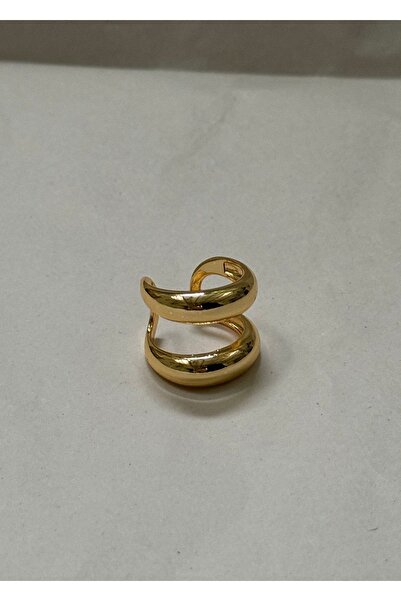 KİLİGİSTANBUL 2 Cm Width Double Look Ring