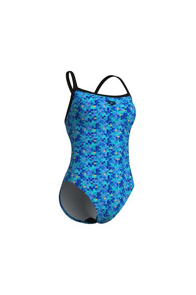 ARENA Costum de baie Arena Pooltiles pentru femei - Costum de baie pentru baie