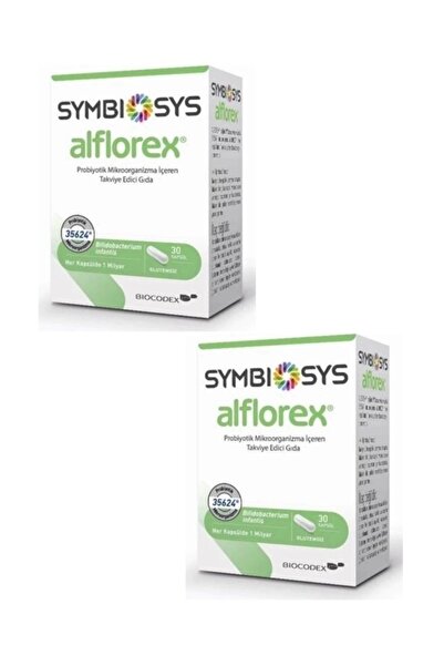 Symbiosys Alflorex Probiyotik 30 Kapsül 2 Li Kofre