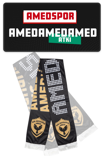 Amed Spor Amedamedamed Şal Atkı Diyarbakır Amedspor Amed Store B03