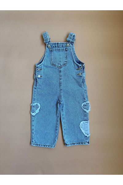 2MKİDS Heart Jean Salopeet