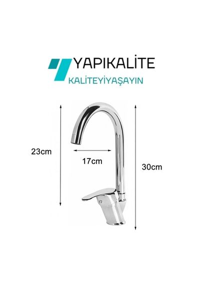 YAPI KALİTE Armatürsan Krom Mix 3'lü Banyo Batarya Seti Duş Mutfak Lavabo Bataryası