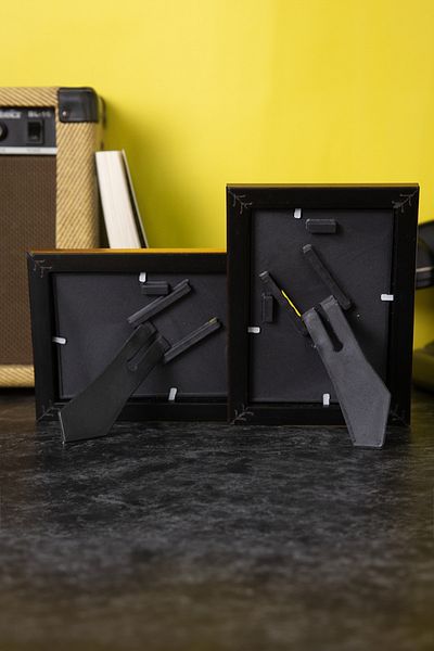 Araste إطار صورة أفقي عمودي مقاس 15x21 - مناسب للتعليق على سطح المكتب والجدار