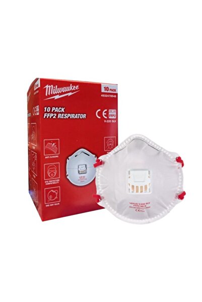 Milwaukee FPP2 VALFLİ SOLUNUM MAKSESİ 10'lu