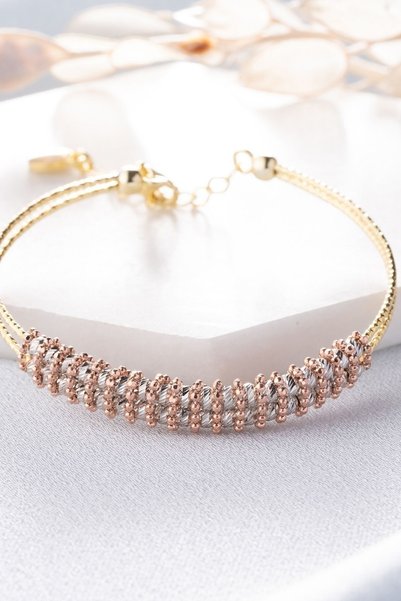 Silvano Jewelry 925 Ayar Gümüş Dorika Bileklik