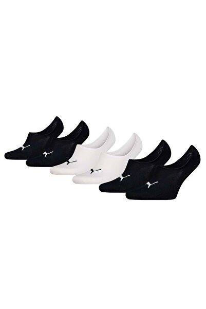 Puma Packung mit 6 hochwertigen Unisex-Footie-Hüten – ECOM, einfarbig, Logo