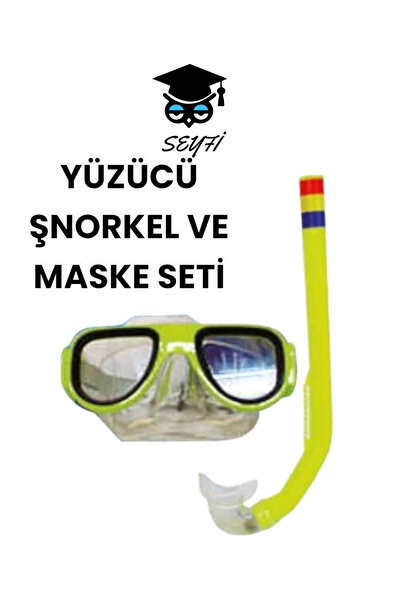 SEYFİKİRTASİYE Mask and Snorkel Set - Swimming Product