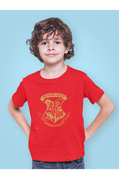 MAGORS Παιδικό μπλουζάκι με στάμπα Harry Potter Hogwarts Style-X - Crew Neck