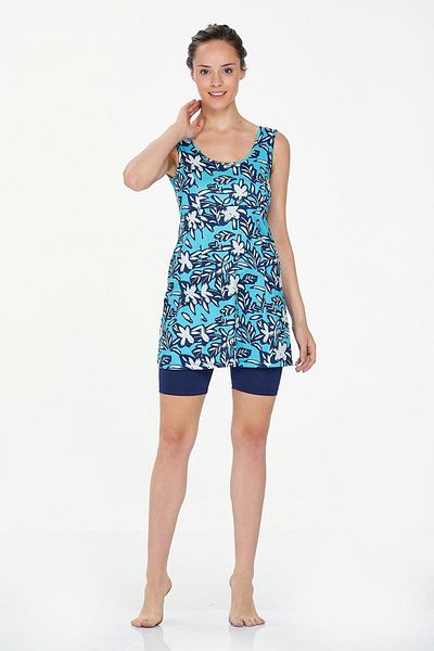 MARESİVA Maresiva Straps Short Leggings Dress Swimsuit