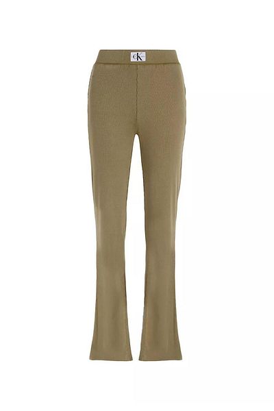 Calvin Klein WASHED RIB WOVEN LABEL PANT