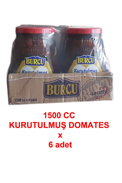 BURCU 1400 gram burcu kurutulmuş domates KOLİ