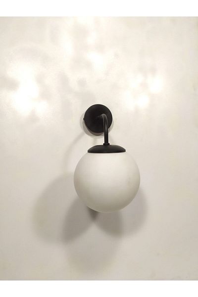 ekiLamp Swan Sconce White Glass