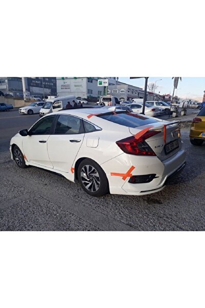 Fifty Tunning HONDA CİVİC FC5 YAN MARŞPİYEL Fiber Boyasız