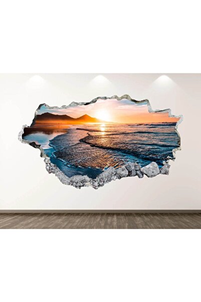 Kt Grup Міські та природні пейзажі Full HD друк 3D сучасні наклейки на стіни