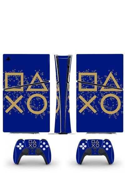 Kt Grup Sanatsal Kontroller Playstation 5 Slim Disk Versiyon Sticker Kaplama ...