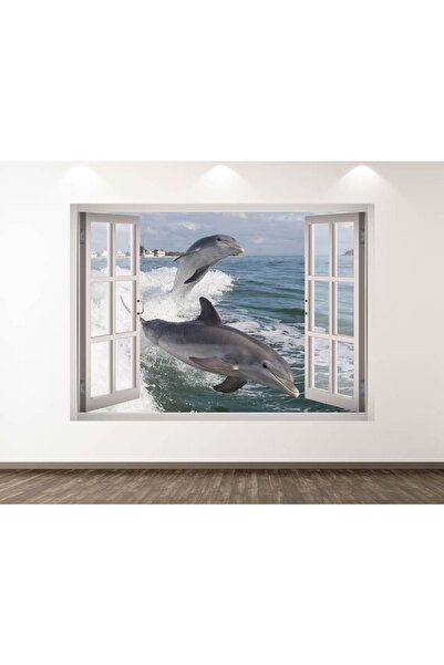 Kt Grup Vahşi Yaşam Muhteşem Hayvanlar Full Hd Baskı 3D Pencere Modern Duvar ...