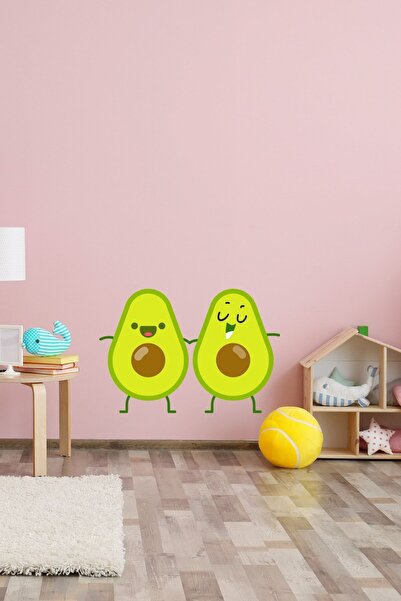 Sim Tasarım Набір наклейок для стін «Авокадо»