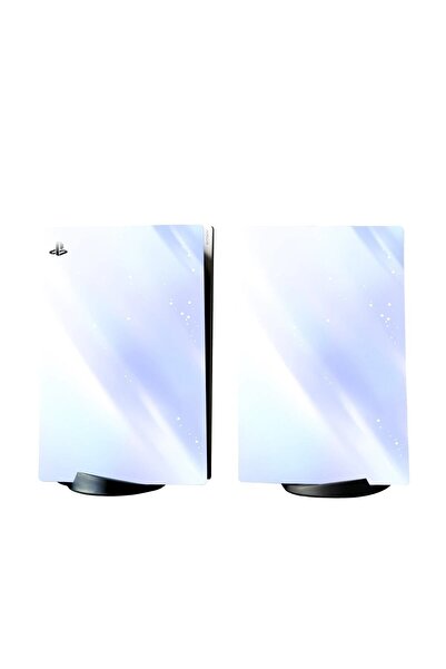 Kt Grup Aqua Blue Playstation 5 Standart Disk Edition Sticker Kaplama Seti